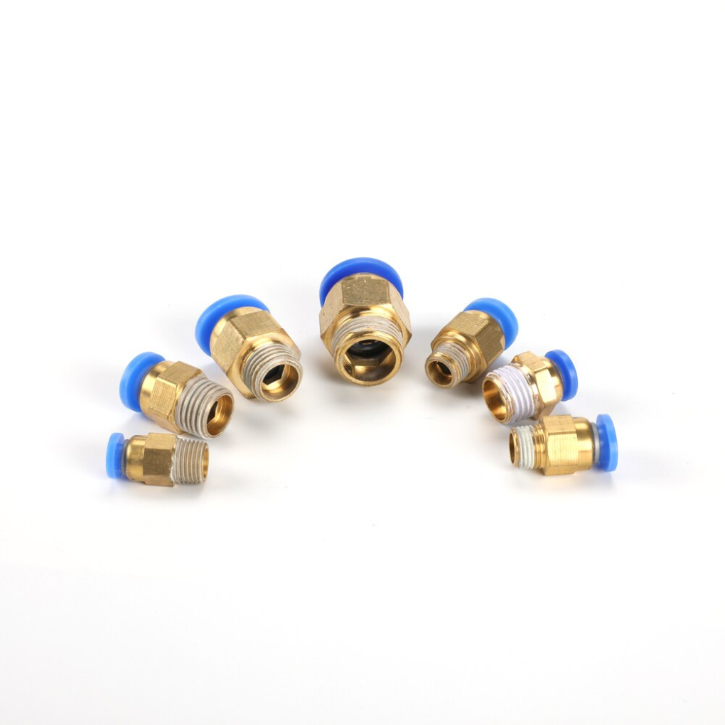 ฟิตติ้งทองเหลือง (สวมลมเร็ว)