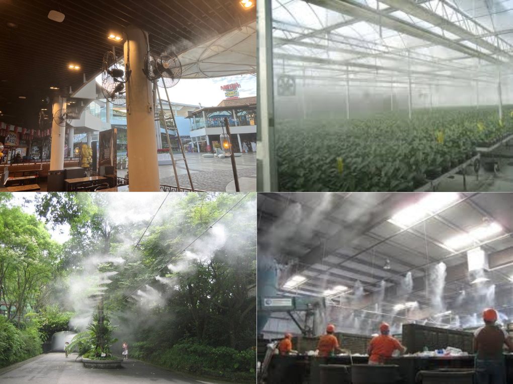 รับออกแบบระบบไอหมอก